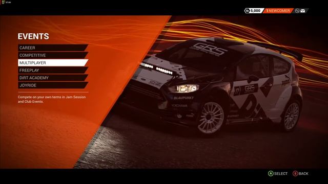 Dirt Rally 4. Прохождение карьеры.  1 часть.