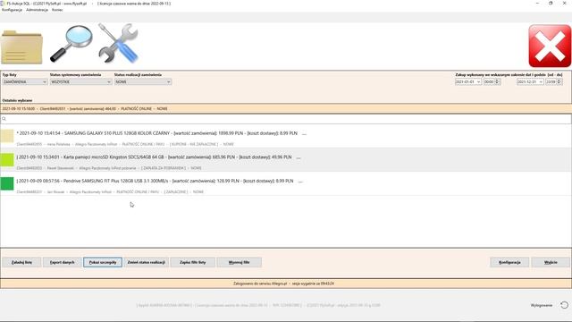 Import zamówienia z FS-Aukcje SQL do FS-Faktura SQL - FlySoft.pl - SolidneProgramy.pl смотреть онлайн