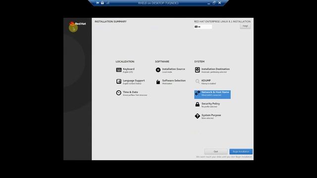 Configure the RHEL Virtual Machine with Hyper-V in Windows 10 смотреть онлайн