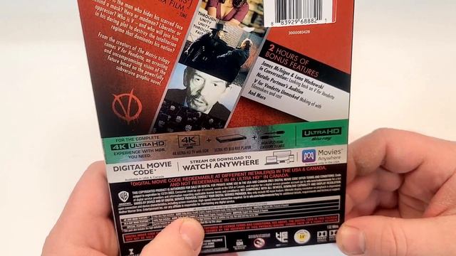 V For Vendetta 4K Unboxing смотреть онлайн