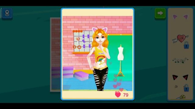 Diy Fashion Star Beauty Salon Dress up and Makeup Game Hair Makeover Care Game - QuanTomGames смотреть онлайн