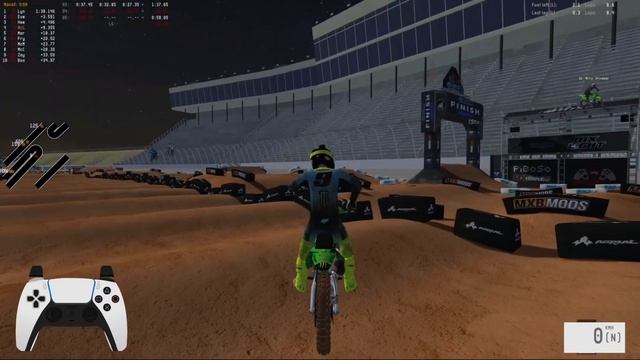 TOP 5 FINISH! PDSX PRO 250 ROUND 11 - Atlanta #2 | Full Main Event POV | MX Bikes Beta 16 смотреть онлайн
