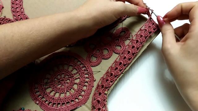 Сборка топа/ По - петельный МК смотреть онлайн