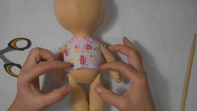 МК. Платье для куколки . Dress for a doll смотреть онлайн