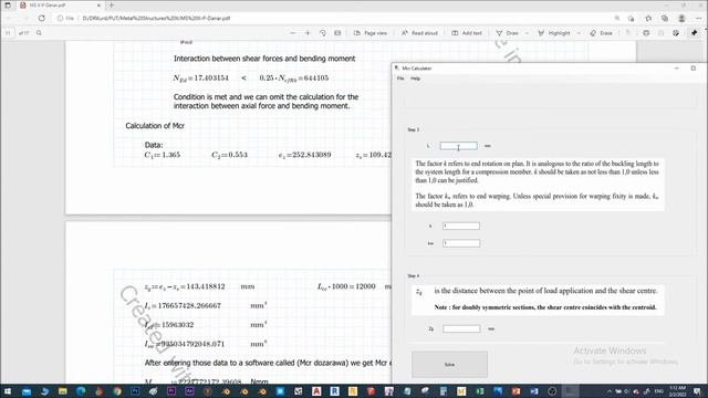 Easiest way to calculate Critical Moment using a simple software смотреть онлайн