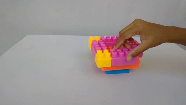 How to make a Top with Building Blocks/Building Blocks Kids/Blocks Top/Blocks Games/Top/ смотреть онлайн