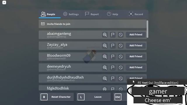 FE Yeet Fling Gui Script | PASTEBIN 2022! смотреть онлайн