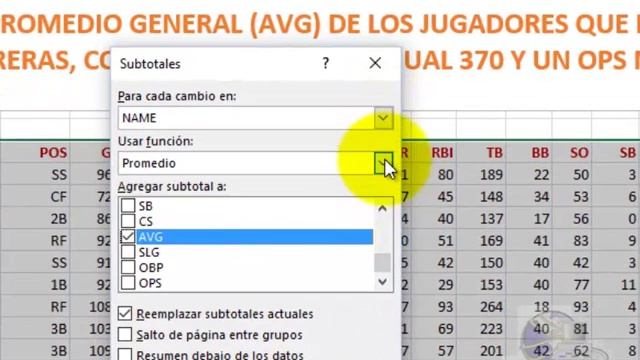 Cómo utilizar Excel con ESTADÍSTICAS DE BÉISBOL de forma efectiva. 2/2 смотреть онлайн