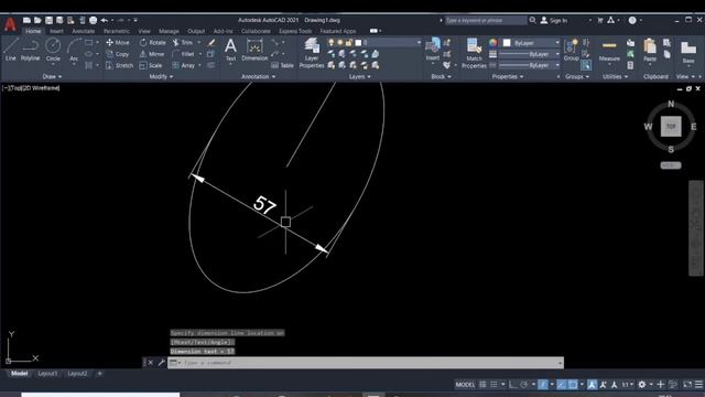 AutoCAD Isometric Circle Dimension | Supereme Cad смотреть онлайн