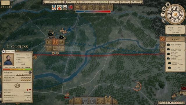 Major Game Updates! - Grand Tactician: The Civil War - USA Campaign #14 (Max Difficulty) смотреть онлайн