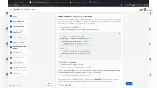Firebase ve Javascript ile Meetup Sayfası смотреть онлайн