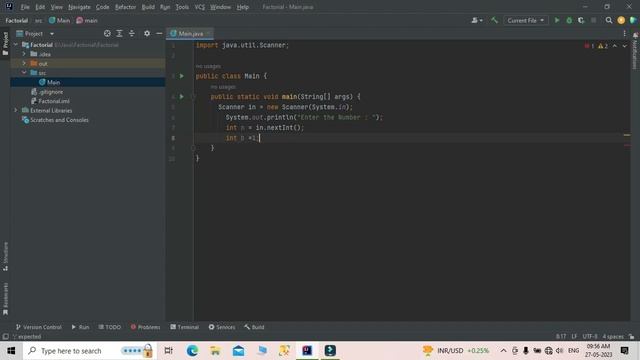 How to Find Factorial for given Number by Java Program |Java interview question| @codewriteup5151 смотреть онлайн
