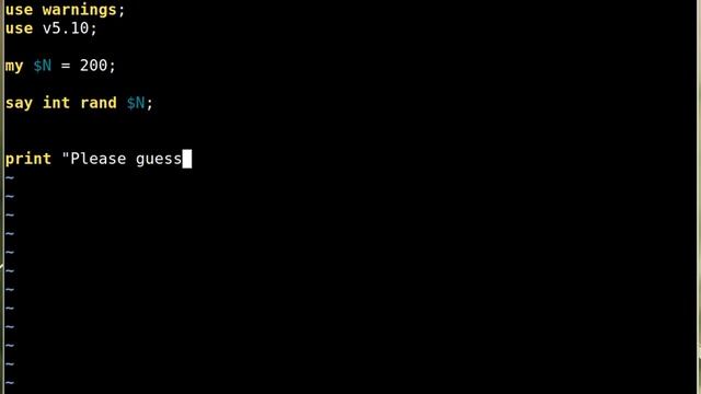 Beginner Perl Maven tutorial: 2.26 - Solution: number guessing game смотреть онлайн