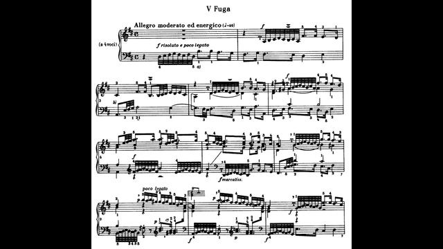 Иоганн Себастьян Бах ХТК 1 том ре мажор J.S.Bach Prelude and fugue in D dur major notes, ноты. смотреть онлайн