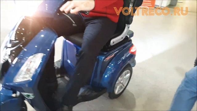 Велопарк 2020 #9 Электрический трицикл Volteco Trike New 2020 Обзор Voltreco.ru смотреть онлайн