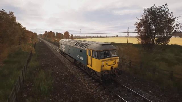 Train Sim World 4 - PS5:- 4K -#17 - Blackpool Branches: Class 47 Preston - Ormskirk смотреть онлайн