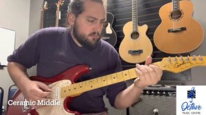 AlNiCo-5 Vs. Ceramic and AlNiCo-2 (No Talking)