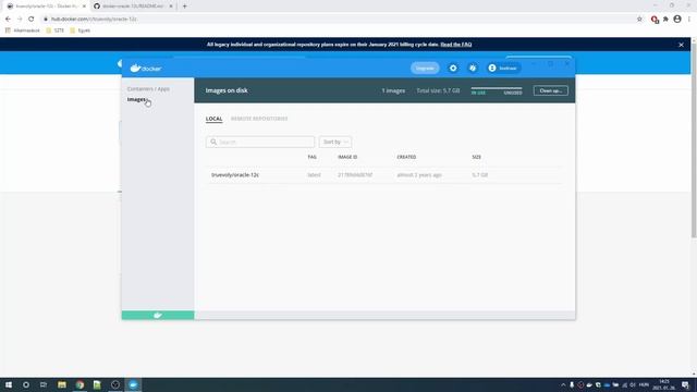Adatbázis alapú rendszerek - Oracle 12c Docker image telepítés, csatlakozás SQL Developerrel смотреть онлайн