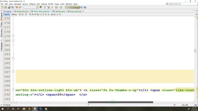 Synchronizing Like Button |Creating Like System | Java Advance Project #28 смотреть онлайн