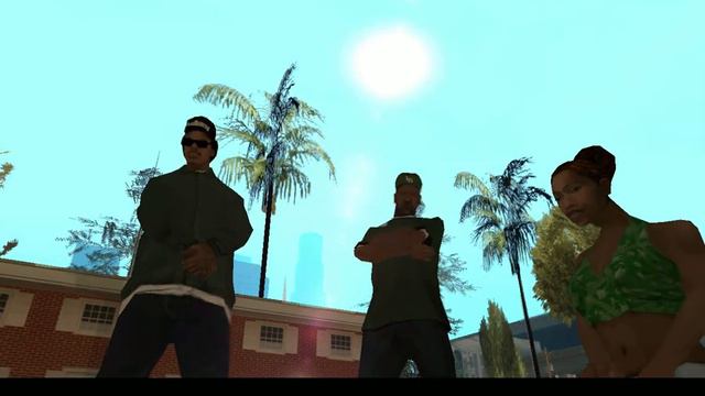 Прохождение GTA San Andreas на 100%: Миссия 1 - Биг Смоук смотреть онлайн