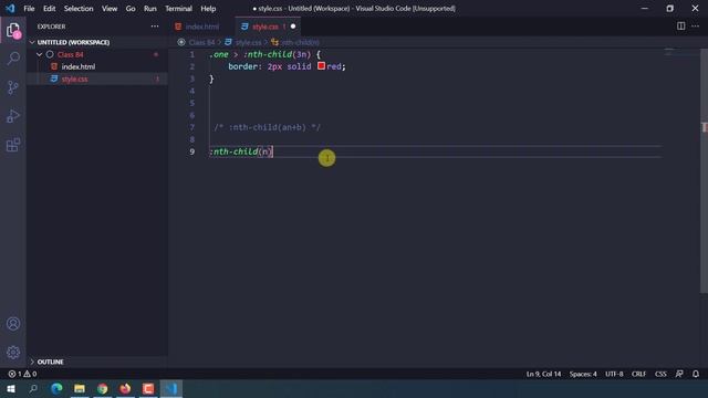 CSS nth-child In Bangla Tutorial | CSS :nth-child(2n+1) :nth-child(an+b) | Part - 84 [Web Ground] смотреть онлайн