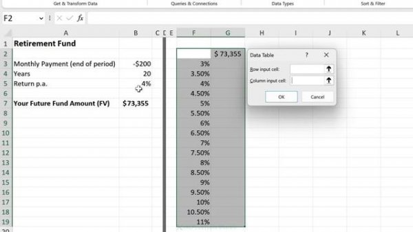 Excel What-If Analysis Data Table | Easy to Use Once you Learn This☝️