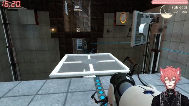 [FR] ⭕? ~ Faut faire des portails et rentrer dedans askip ~ Portal 1 смотреть онлайн