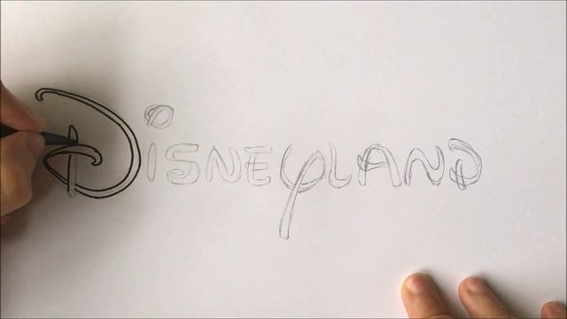 Comment dessiner le logo Disneyland смотреть онлайн