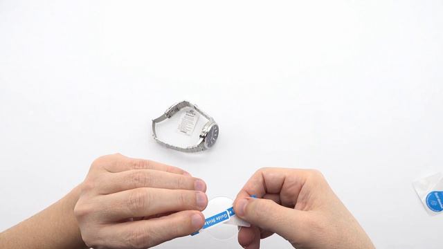 How To Put A Glass Screen Protector On CASIO EDIFICE ECB-30D