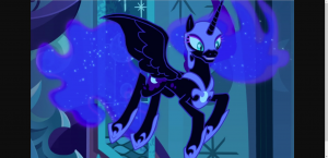 лунная пони и королева кризалис.mp4