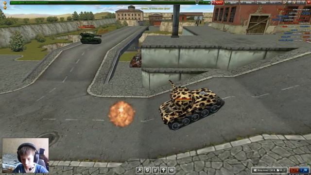 танки онлайн #12 (играю с веб-камерой) смотреть онлайн