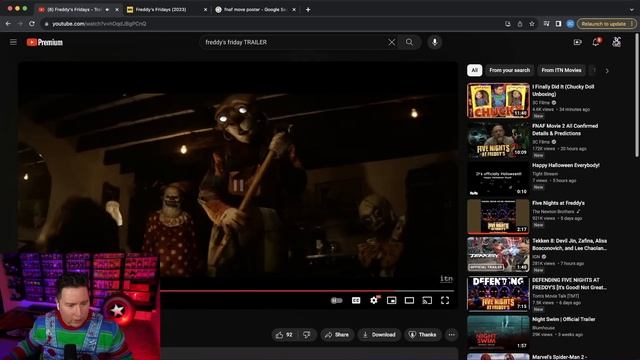 New FNAF Movie Rip Off Freddy's Fridays Is Crazy смотреть онлайн