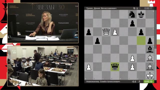 «Шахматные звёзды» дети. День 3 🎤 Мария Фоминых  ♕ Шахматы