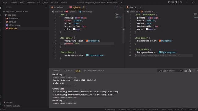 Sass - Scss Dersleri 10 - Extend - Miras Alma - Inheritance смотреть онлайн