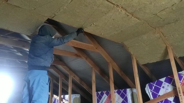 Правильное утепление мансарды за 3 минуты смотреть онлайн