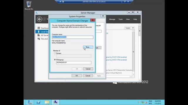 How to change the Server name смотреть онлайн