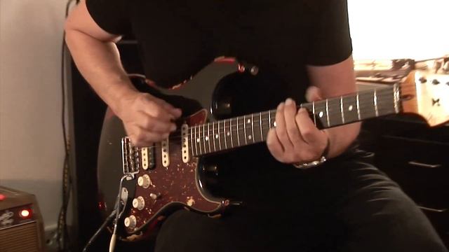 2015 Custom Shop 1962 Fender Stratocaster Relic (black over candy apple red, heavy relic), Part2 смотреть онлайн