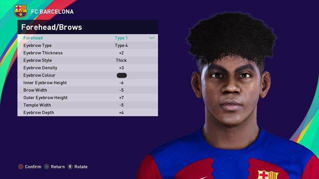 [PES 2021 | PES 2020 | PES 2019] LAMINE YAMAL FACE BUILD AND STATS смотреть онлайн