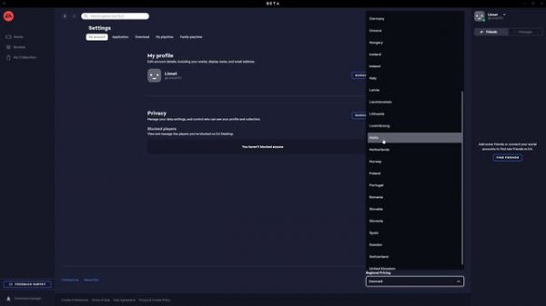 How To Change Regional Pricing EA Desktop App