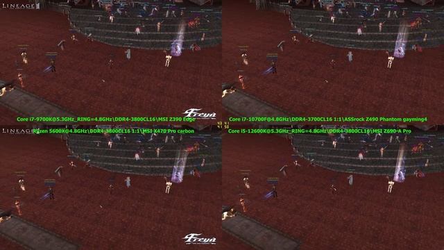 Lineage 2 benchmark: i5-12600K power смотреть онлайн