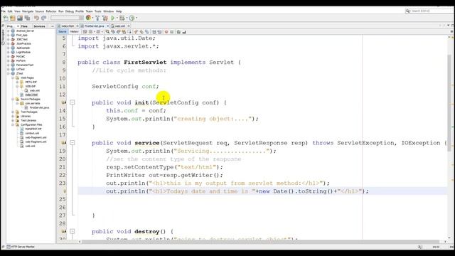 Creating Servlet using GenericServlet Class | HINDI | Servlet #5 смотреть онлайн