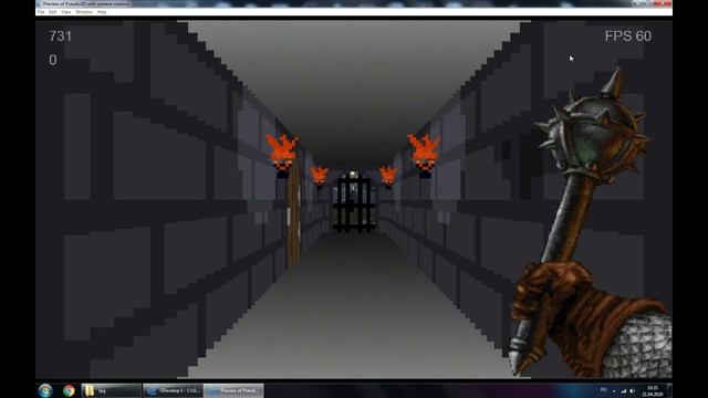Gdevelop 5 Pseudo 3D - Testing game mechanics / Тестирование игровых механик в псевдо 3D смотреть онлайн