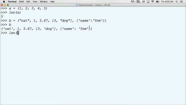 110 Find The Number Of Objects In A Python Tuple YouTube смотреть онлайн