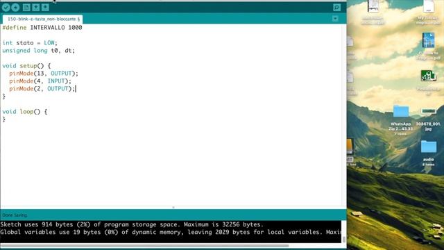 Arduino: blink non bloccante con tasto - #150 смотреть онлайн