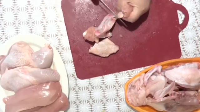 Узнайте,как приготовить 6 блюд с одной курицы! Заготовка полуфабрикатов. смотреть онлайн