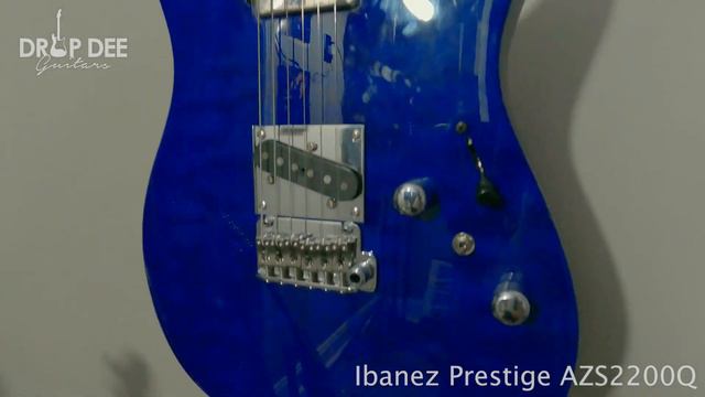 Guitar Demo: Ibanez Prestige AZS2200Q | Drop Dee Guitars смотреть онлайн