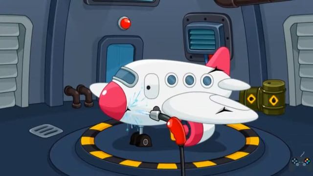 Crocodile Baby Going on Flight, Airplane Game - Kids Game смотреть онлайн