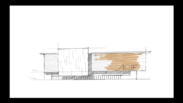 How to draw architecture sketch / FRONT VIEW смотреть онлайн