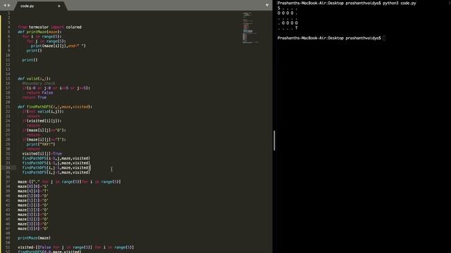 CS Fundamentals in Python Part 2B: Applications of DFS (Solving A Maze, Flood Fill) смотреть онлайн