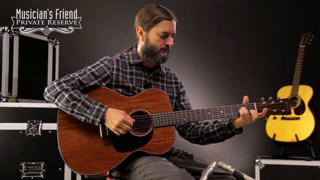 Martin Custom 000-18 Flamed Mahogany Acoustic Guitar смотреть онлайн